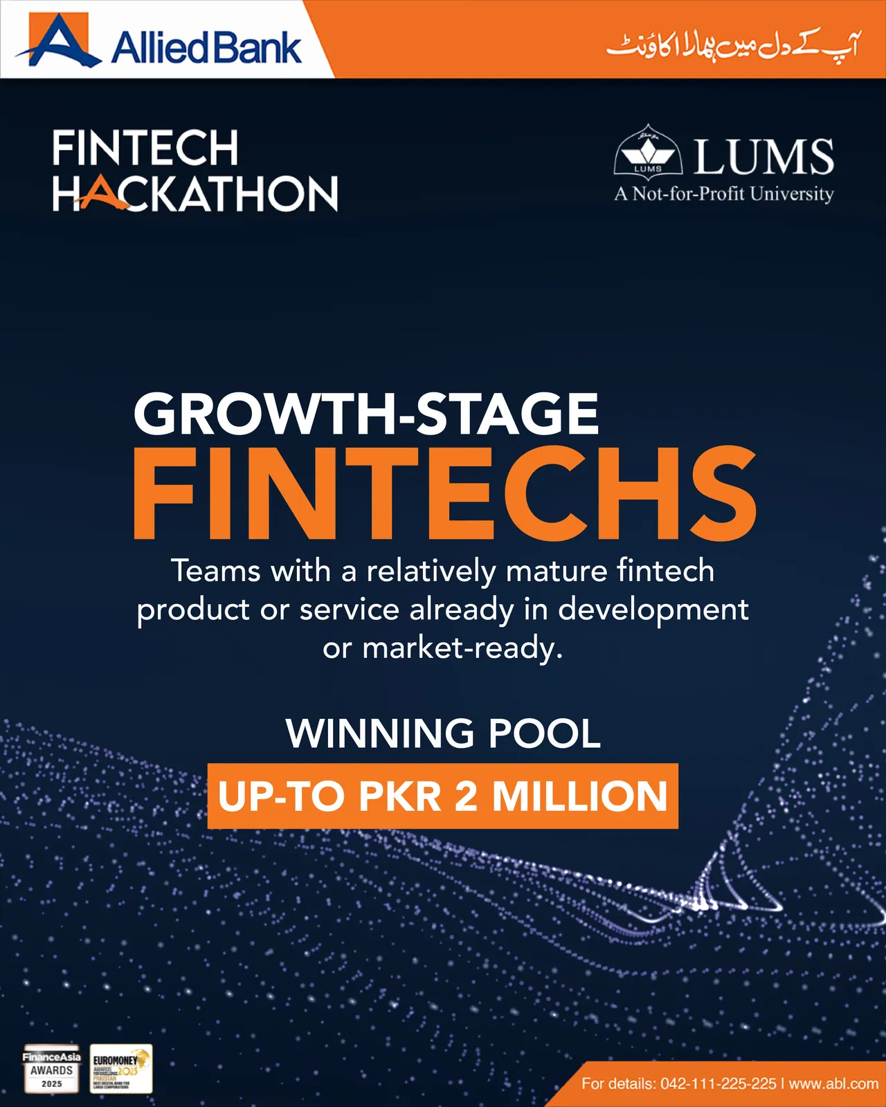 Post: Growth-Stage Fintechs, with a winning pool of up to PKR 2 million