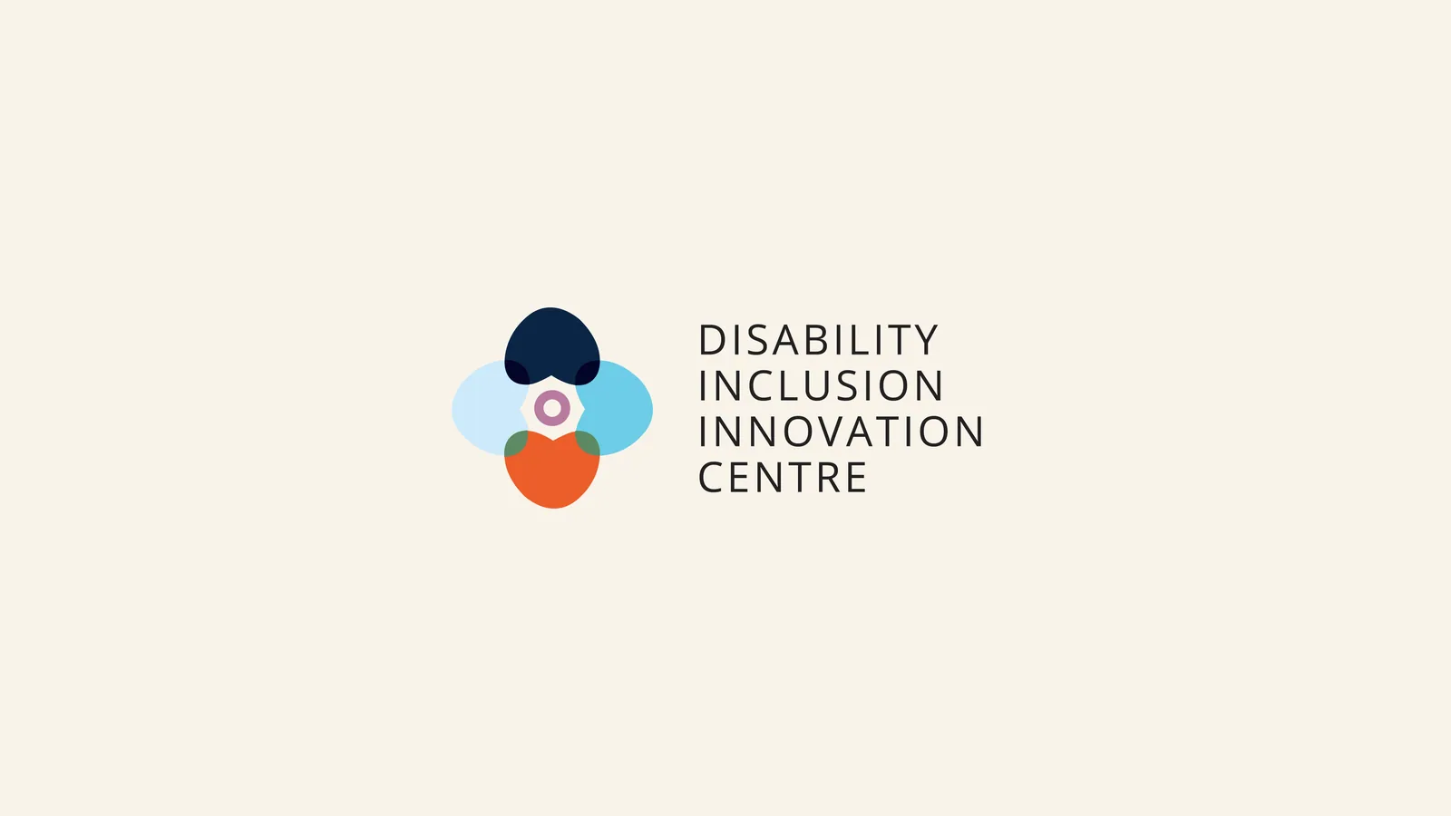 Exploration: the petal figure beside the words Disability Inclusion Innovation Centre