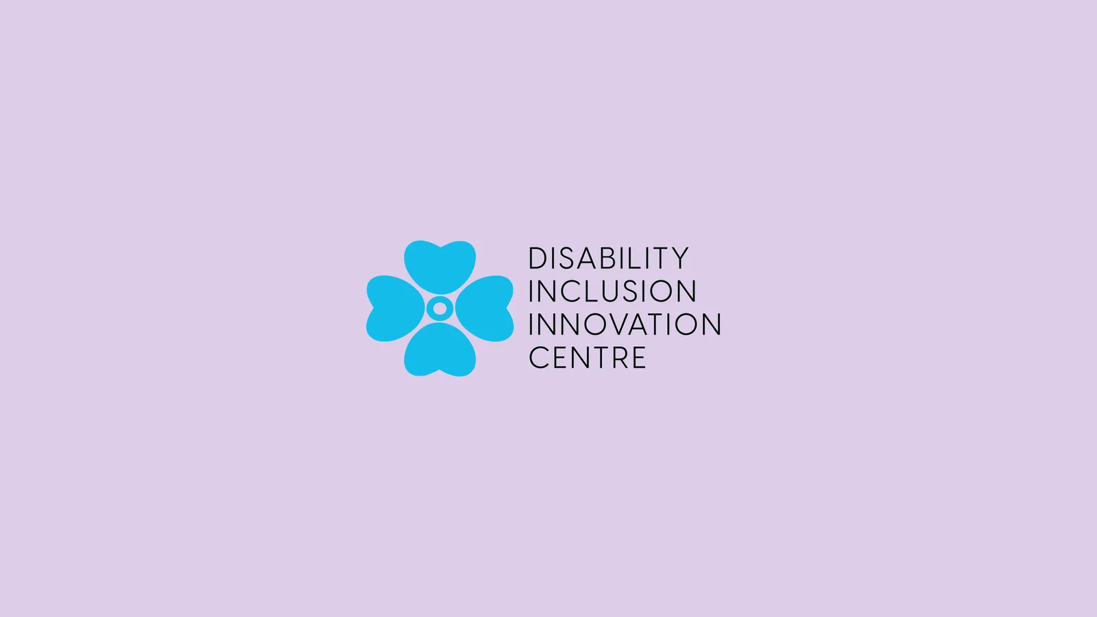 Exploration: a sky-blue four-leaf mark beside the centre’s name on lilac